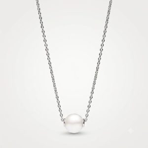Dây Chuyền Ngọc Trai Trắng Liti Silver Timeless