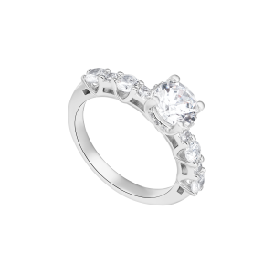 Nhẫn Bạc đính đá Liti Silver